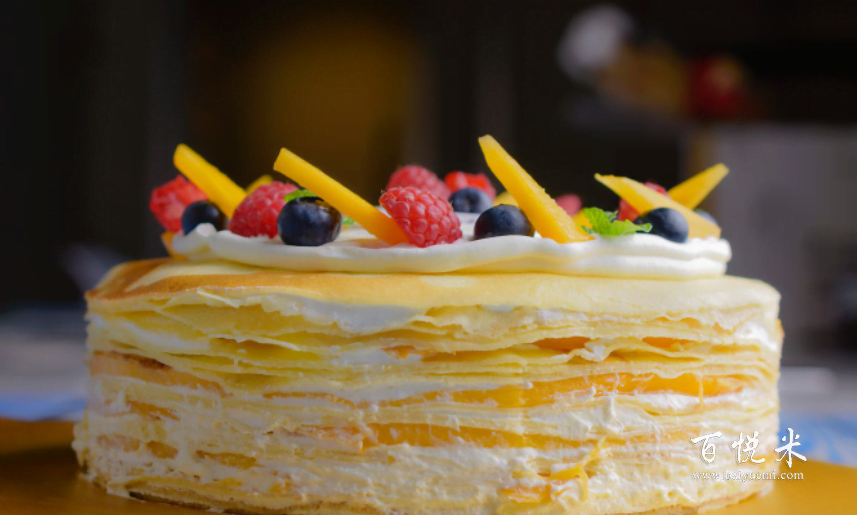 芒果千层蛋糕怎么制作？需要的制作材料有什么？